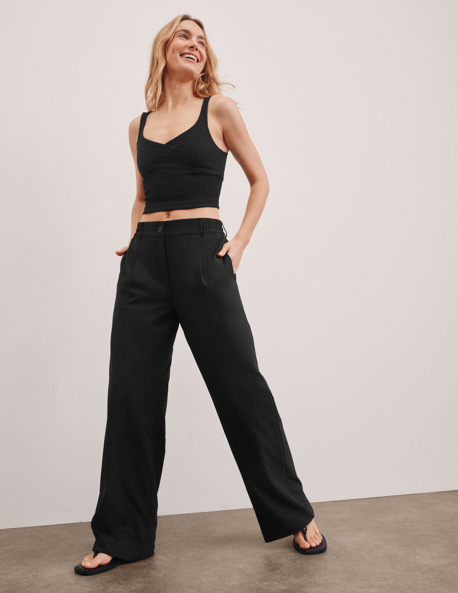 Status Wide Leg Trouser