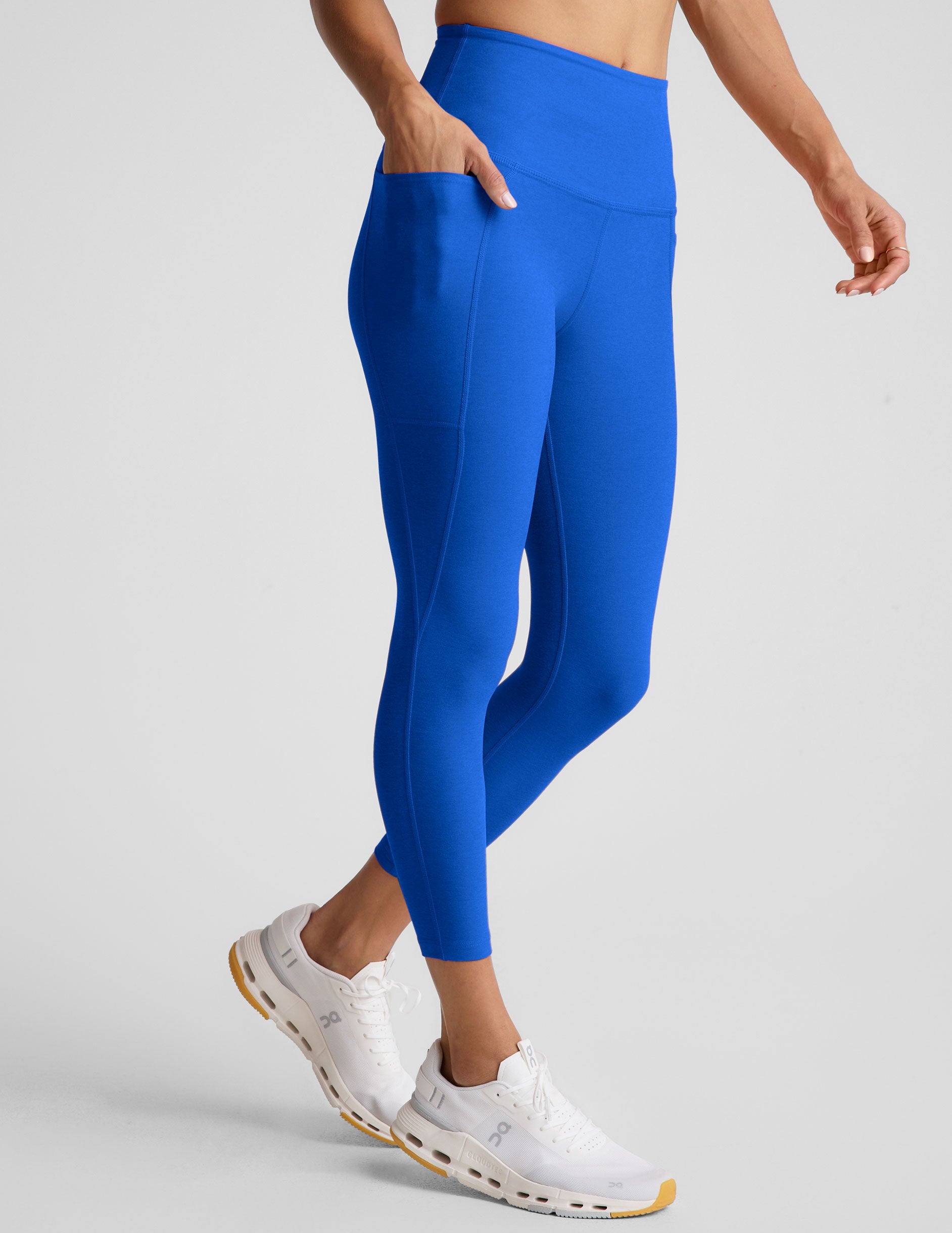 Spacedye Out Of Pocket High Waisted Capri Legging